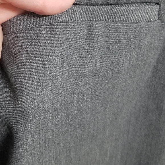 VGUC sleek Merona sz 18 gray stretch pants - Picture 8 of 10